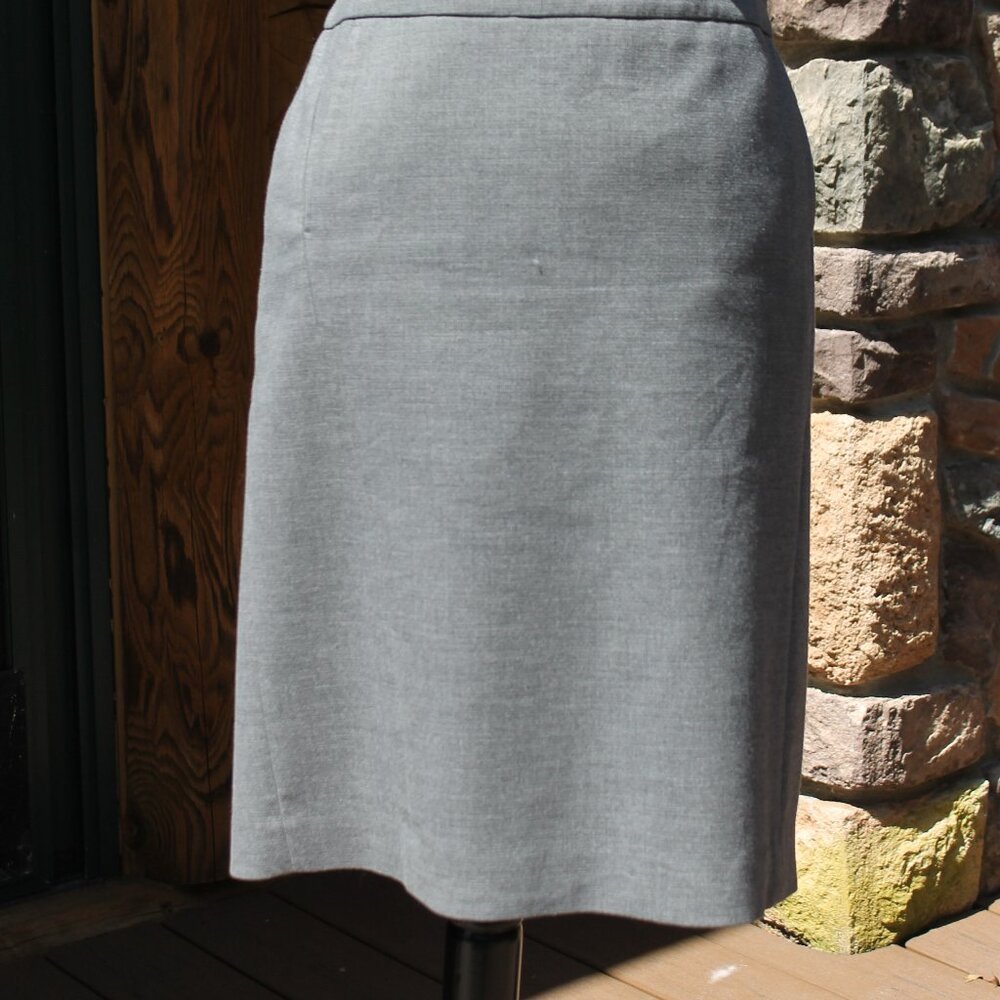 Lined Pencil Skirt with Pockets